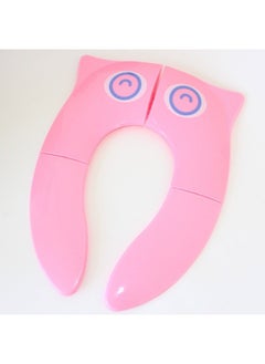 Buy Cartoon Owl Smile Foldable Toilet Potty Training Seat in Saudi Arabia