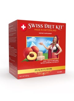 Buy Swiss Diet Kit - Natural Weight Loss, High Fiber Slimming Candy for Men & Women, Supports Weight Management, Peach 500g in UAE