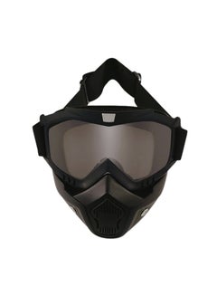 Buy Motorcycle Helmet Protective Face Mask Shield  Riding Goggles in Saudi Arabia