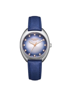 اشتري Lee Cooper Women's Watch, Analog Display and Leather Strap - LC07988.399, Blue في السعودية