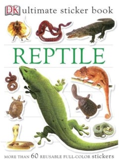 Buy Ultimate Sticker Book Reptile More Than 60 Reusable Fullcolor Stickers in UAE