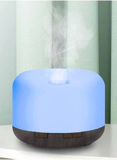 Buy Humidifier Oil Fragrance Diffuser, 500ML Aromatherapy Diffusers for Aroma Essential Oils Large Room Bedroom Office Home Air Purifier Desktop Sprayer in UAE