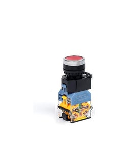 Buy KNP LA-38-11DT 24V RED is a high quality industrial ON-OFF switch designed for control circuits that operate on 24V This durable push button switch features a red actuator typically used for stop or emergency stop functions. in UAE