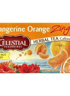 اشتري Herbal Tea Tangerine Orange Zinger® Caffeine Free 20 Tea Bags 1.7 oz (47 g) في الامارات