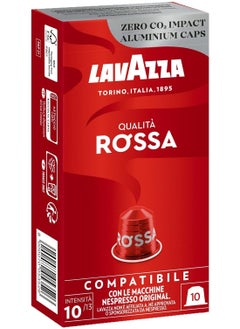 Buy Lavazza Qualita Rossa Coffee Capsule, 10 pcs 57 g in UAE