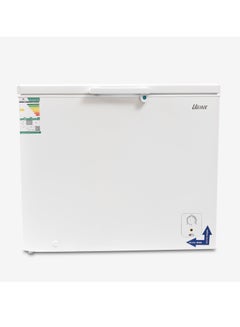 Buy Ugine Chest Freezer 248 L, 8.7 Cu.Ft, De-Frost, White - UCFK248 in Saudi Arabia