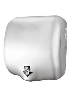 اشتري Commercial Hand Dryers, Hot Air Compact Electric Hand Dryer, Automatic Commercial 1800W Heavy Duty Stainless Steel Blower في الامارات