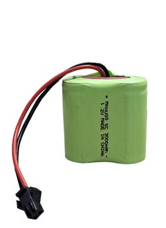 Buy Rechargeable Battery Ni-MH SC with Cable 2 Pin 1.2V 3000mAh in Egypt