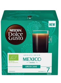 Buy Mexico Chipas Americano 12 Coffee Capsules 108g in UAE