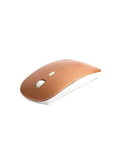 Buy Wireless Mouse Gold/White in UAE