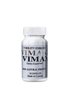 Buy Vimax Enhancement Supplements for Men Made in Canada 30 Caps in UAE