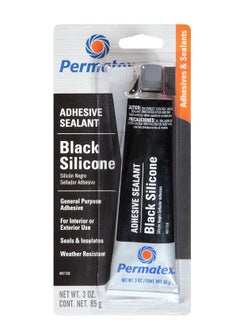 اشتري Permatex Black Silicone Adhesive Sealant 81158 في الامارات