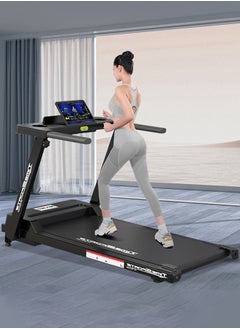 Buy 1-8km/h Folding Treadmill Foldable Portable Treadmill Fitness Equipment with LCD for Home Office Digital Smart Treadmill with Large Running Space for Walking Running in UAE