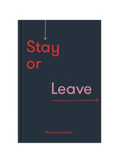 Buy Stay or Leave Hardcover in UAE