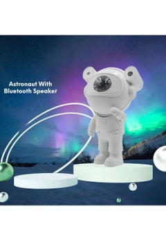 اشتري Astronaut Star Projector Nebula Galaxy Projector Night Light with Bluetooth Speaker 360°Rotation Magnetic Head Nebula Lamp For Bedroom Kids Room Ceiling Room Decoration في الامارات
