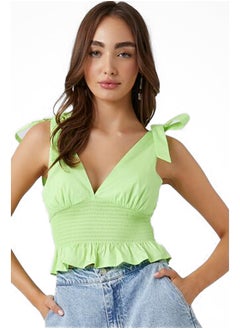 Buy Tie-Strap Flounce Crop Top in Egypt