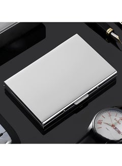 Buy 6-card Multi-function Stainless Steel Metal Card Box Card Holder Card Holder Large Capacity Multi-organ Card Holder Driver's License Anti-theft Card Holder Fashionable Men's Wallet in UAE