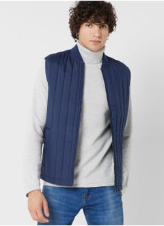 Buy Zippered Vest Jacket in UAE