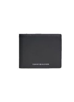 Buy Men's Leather Coin And Credit Card Wallet -  Leather, Black in UAE