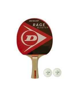 Buy Dunlop Rage Pulsar Table Tennis Bat Set Includes 1 Rackets, 2 Club Champ Professional Table Tennis Balls in UAE