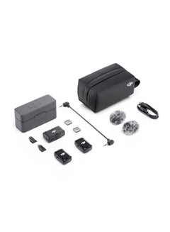 اشتري Mic 2 Wireless Microphone Kit - 2 TX + 1 RX + Charging Case في الامارات