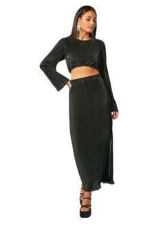 Buy Ribbed Top & Maxi Skirt Set in Egypt