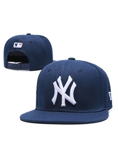 Buy NEW ERA 9Fort NEW York Yankees Baseball Hat Duck billed Hat Sun Hat Pointed Hat Sun Hat Sun Hat Sun Hat Sun Hat Sun Hat Pure Cotton Men's and Women's Hat Baseball Outdoor Flat brim Hat Blue in UAE