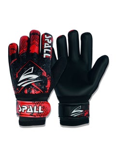 اشتري Spalll Goal Keeper Gloves Finger Support Strong Grip Hand Protection Ideal for Training and Match Suitable for Boys Children Youth في الامارات