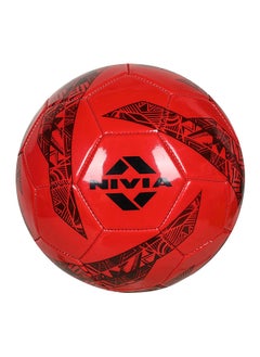 Buy Foamed PVC Stitched Soccer Ball Size - 5 in UAE