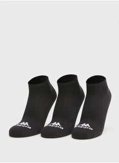 اشتري 3 Pack Logo Crew Socks في الامارات