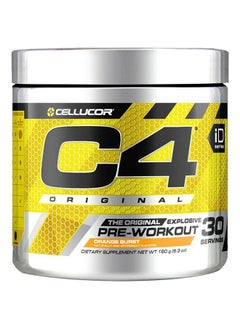 اشتري C4 Original Explosive Pre-Workout - Orange Burst - 30 Servings  180 Gm في الامارات