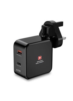 اشتري Swiss Military Power Station PD AC-Charger 65W, Black في الامارات