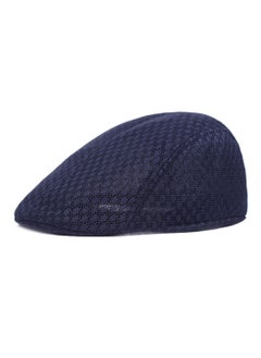 Buy Mesh Flat Cap Berets Breathable Summer Newsboy Hat Adjustable  Navy Blue in UAE