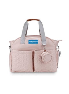Buy Diaper Portable Bag With Pacifier Bag Large Capacity Pink in UAE