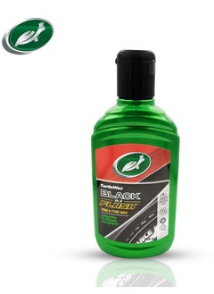 اشتري 300ml Black in a Flash Car Wax by Turtle Wax - For Durable Trim and Tire Gloss في السعودية