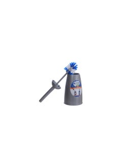 Buy Toilet brush for cleaning the bathroom with the base Speedo Metallic Gray Midstar FCIBEM04115 in Egypt