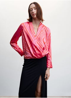 Buy Surplice Neck Top in UAE