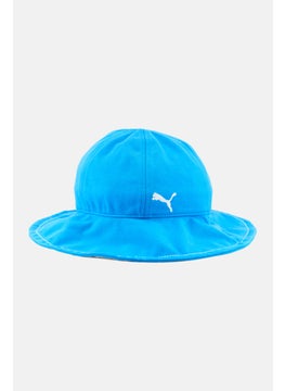 اشتري Women Brand Logo Bucket Hat, Sky Blue في الامارات