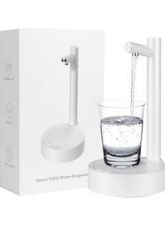 Buy Portable Intelligent Desktop Electric Water Dispenser Bottle Barreled Gallon Pump USB Automatic Drinking Water Machine in UAE
