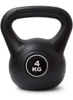 اشتري VIO Kettlebell الدمبل للياقة البدنية لتدريب القوة والقلب ، جرس غلاية الوزن الثقيل للصالة الرياضية المنزلية أسود في الامارات