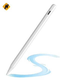 Buy Pencil for iPad, Palm Rejection Stylus Pen Rechargeable Ultra High Precision & Sensitivity Compatible with iPad 2018~2023(iPad 10/9/8/7/6, iPad Pro/iPad mini/iPad Air) in Saudi Arabia