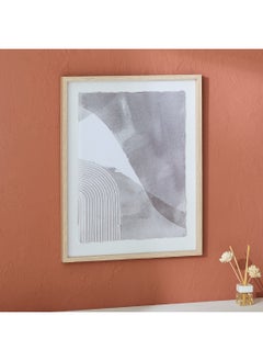 Buy Renata Textured Framed Picture 40 x 50 x 2.7 cm in UAE