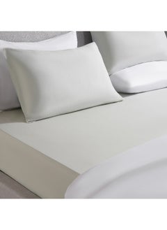 Buy Conscious Eucacel Fitted Sheet 180X200+33Cm - Mercury in UAE