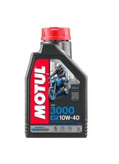 اشتري 3000 10W-40 4T (1L) I Mineral Motorcycle Oil I Imported from Europe في السعودية