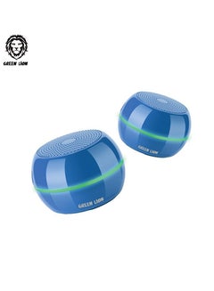 Buy Green Lion Mini Speaker 2 - Blue in UAE