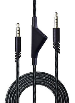 Buy Replacement Cable For Astro A10/A40 Gaming Headset 2m black   Headsets Cord Lead Compatible with Xbox One Play Station 4 PS4 Headphone Audio Extension Cable in Saudi Arabia