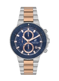 Buy BEVERLY HILLS POLO CLUB Men's Multi Function Dark Blue Dial Watch - BP3540X.590 in UAE