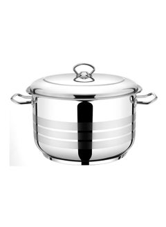 Buy Masterchef Deep Pot 28cm - 11 Litre - 18/10 Cr-Ni Stainless Steel in UAE