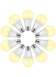 اشتري 9W/12W/18W LED Light Bulb,Pack of 10,Non-Dimmable,E27 Base,3000K Warm White في الامارات