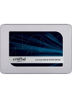 Buy Crucial MX500 1TB 3D NAND SATA, 2.5 inch 7mm with 9.5mm adapter Internal SSD Blue/Gray, CT1000MX500SSD1, Crucial MX500 SSD in UAE